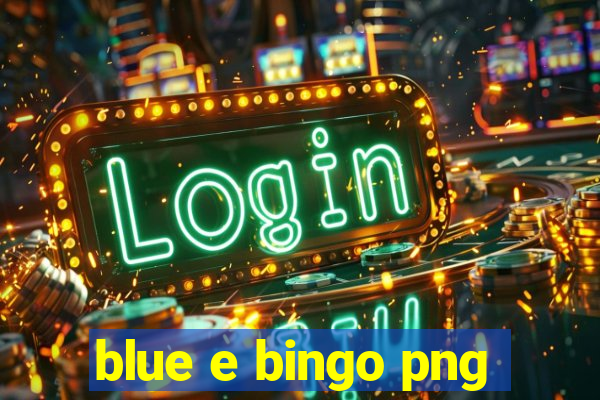 blue e bingo png